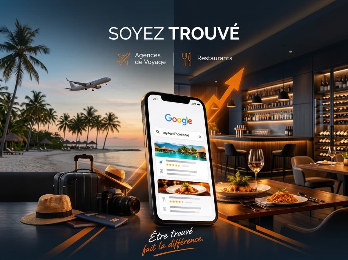 Fin d’année : pourquoi les agences de voyage et les restaurants doivent renforcer leur visibilité maintenant
