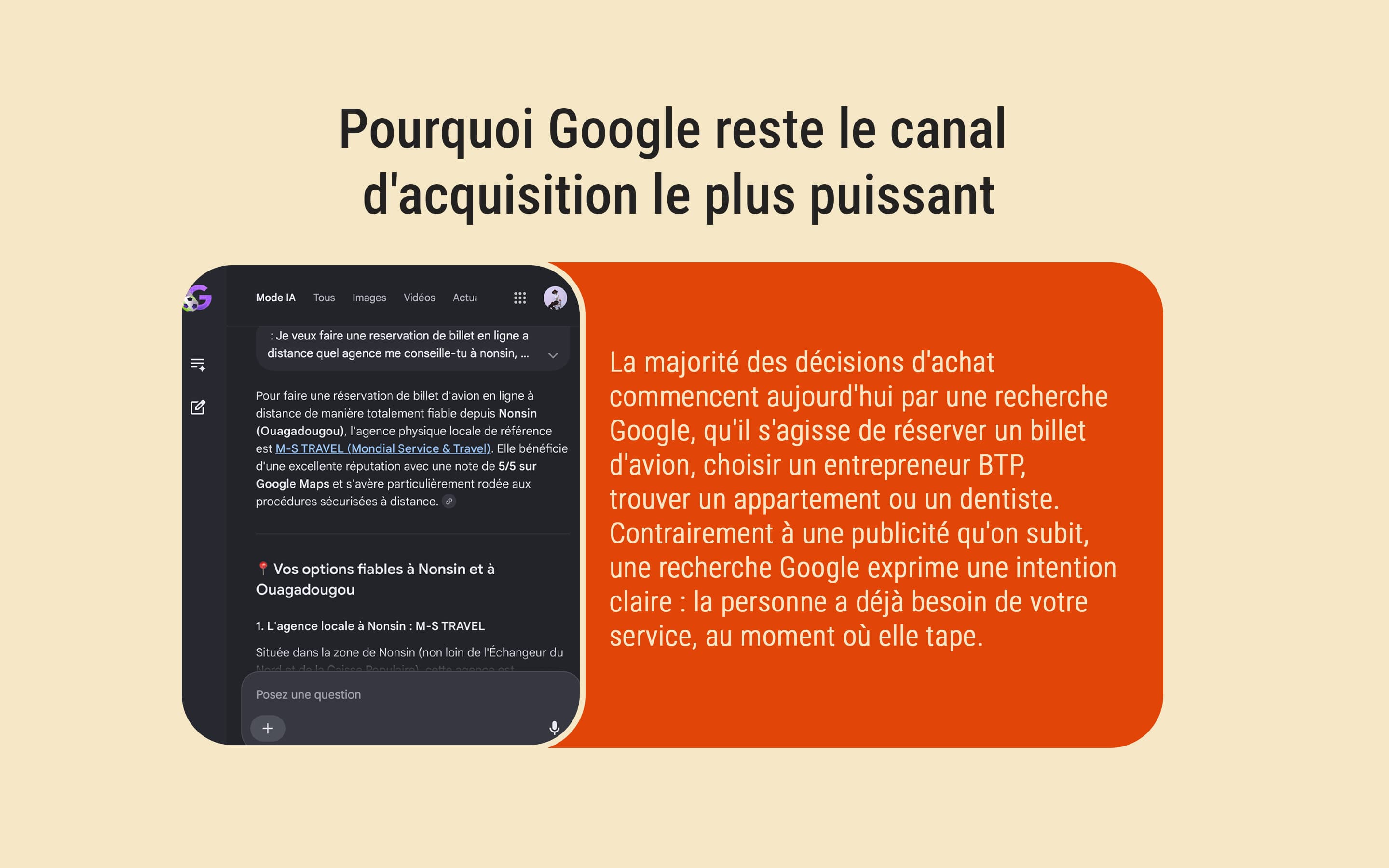 Être visible ne suffit plus : pourquoi certaines entreprises sont trouvées et d’autres par hasard